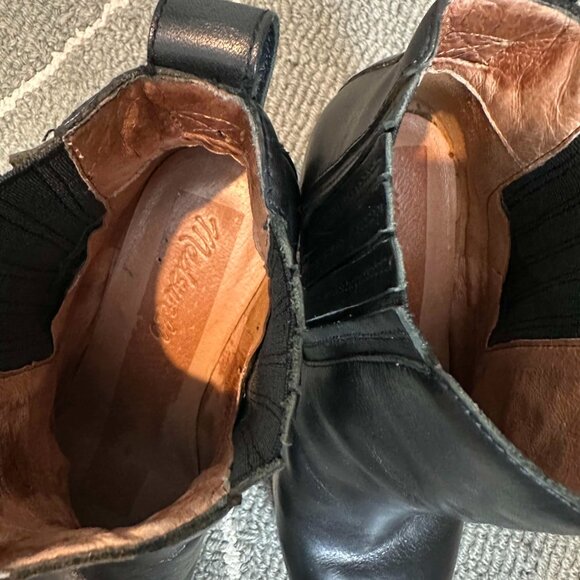 Madewell Marco Leather Platform Chelsea Boots size 6.5 - Picture 5 of 7